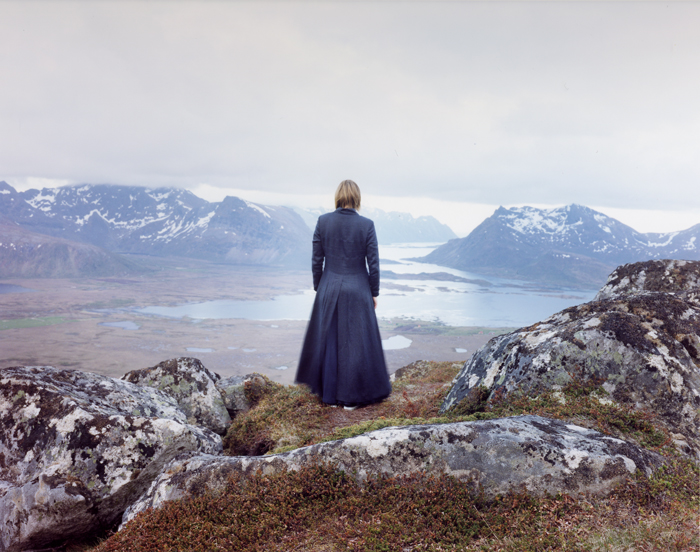 Elina Brotherus, Der Wanderer 3, 2004. Photograph.
