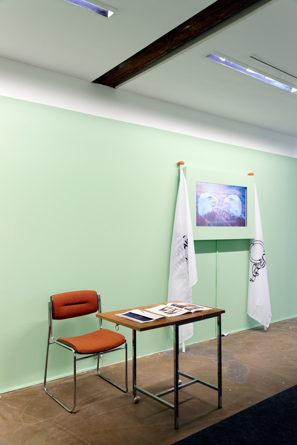 Enacting populism in its mediascape, exhibition view