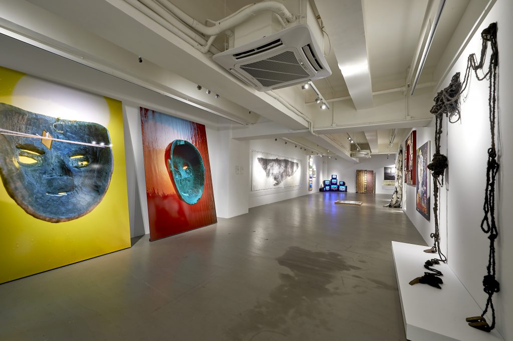 Installation view of Soil and Stones, Souls and Songs, 2017, presented by Para Site, Hong Kong. Co-produced with KADIST (Paris/San Francisco). Photo and courtesy Para Site, Hong Kong.