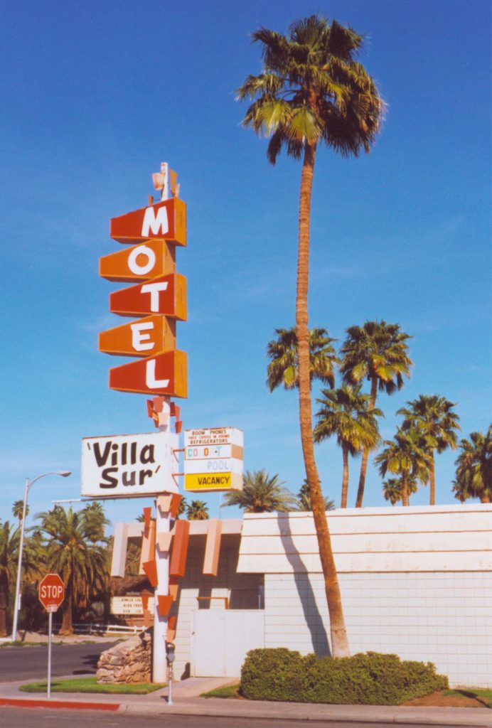 The Golden State, Calexico: Villa Sur motel, 2000-2001. Photography, 50 Fuji crystal archive prints
