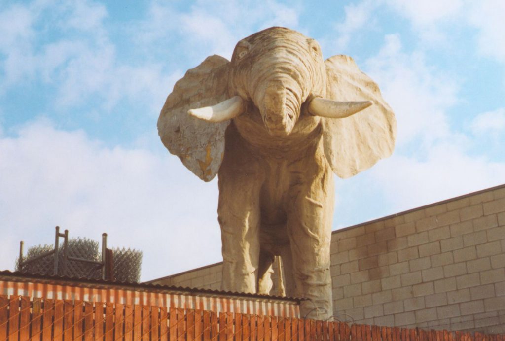The Golden State, Huntington Park: Building supply store, 2000-2001. Photography, 50 Fuji crystal archive prints