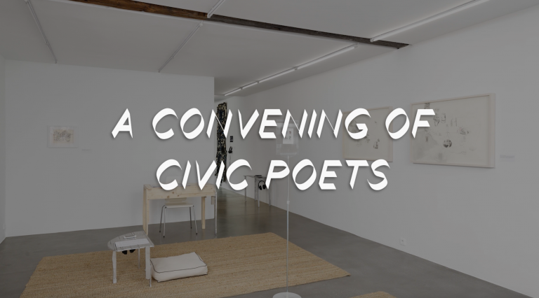 A Convening of Civic Poets in video