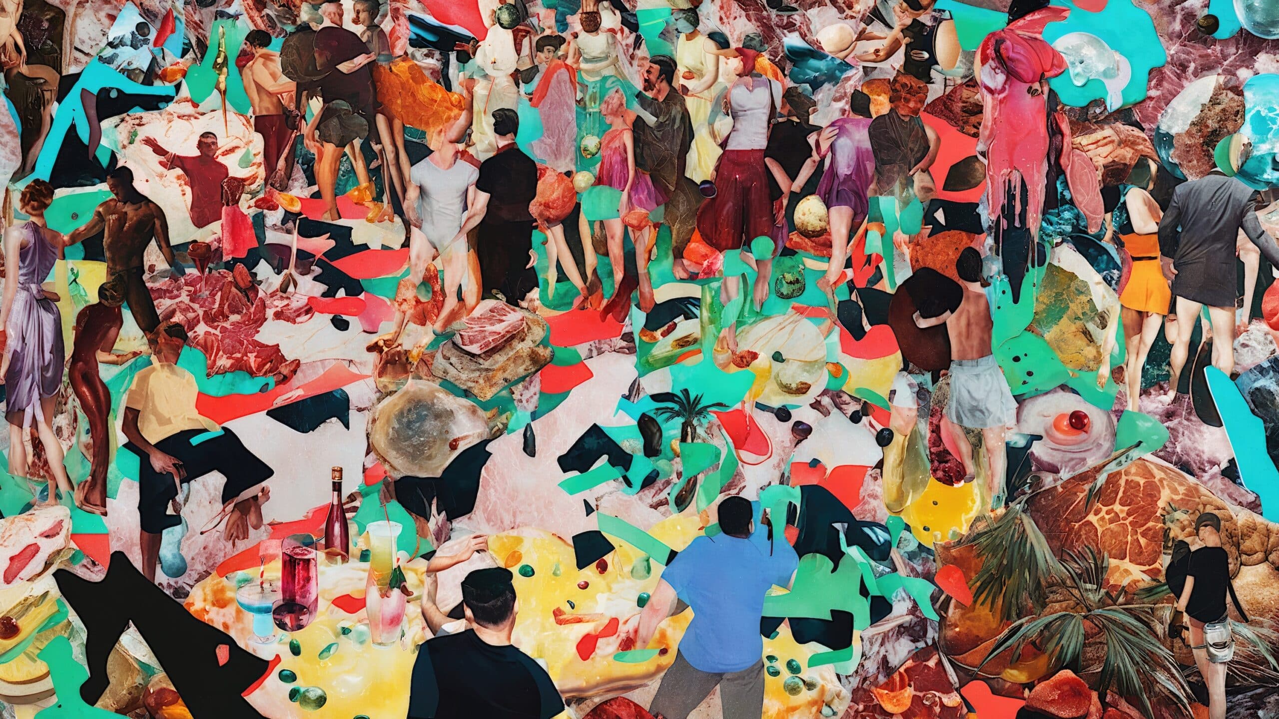 Anthony Discenza, Bathers (Later Disportments), 2024